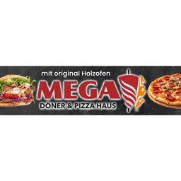 Mega Döner & Pizza Haus logo.